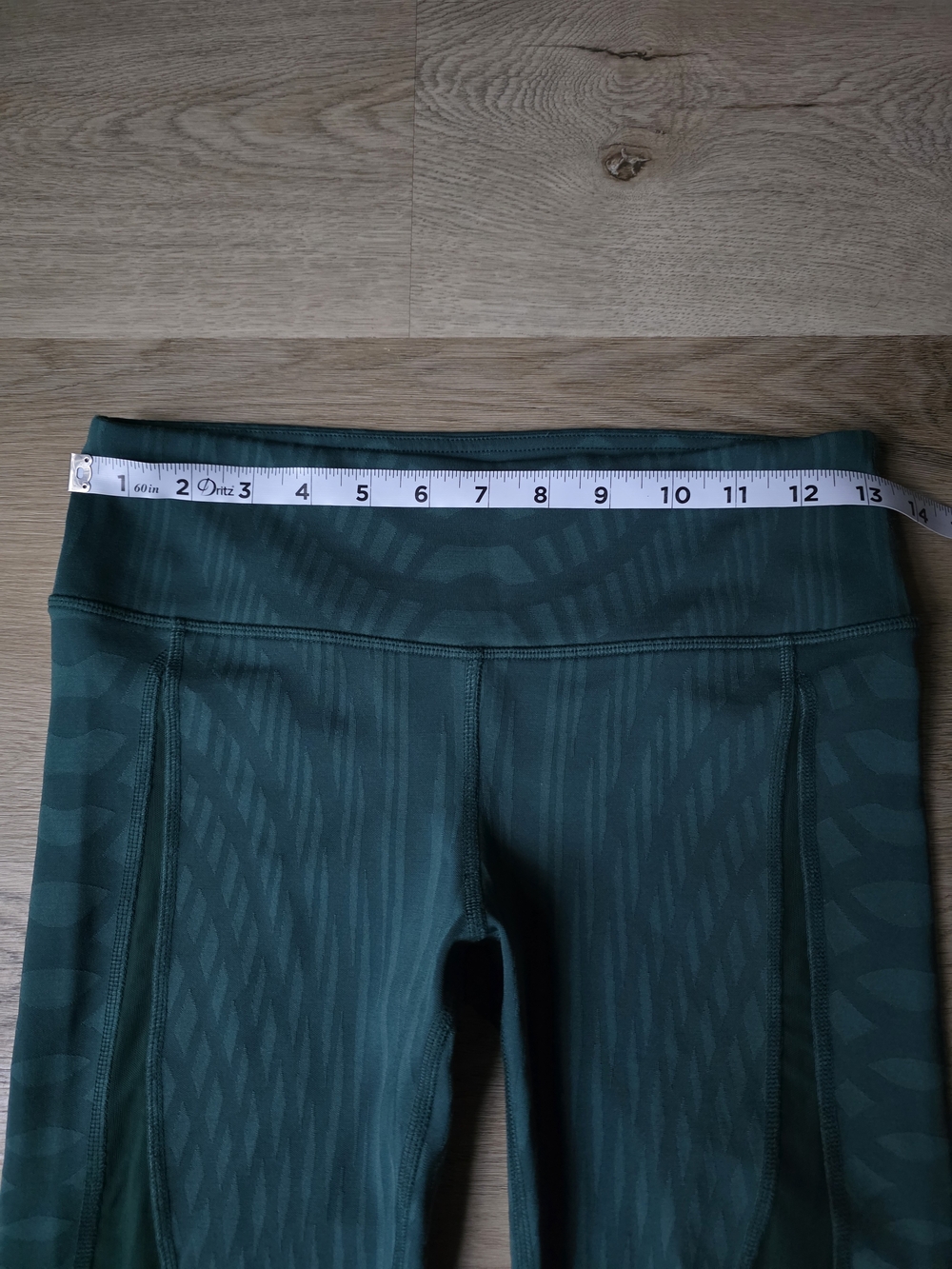 Alo Yoga Emerald Green High-Waisted Mesh Panel Leggings - Size S - Picture 9 of 11